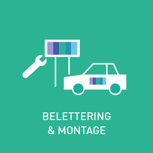 Belettering & montage