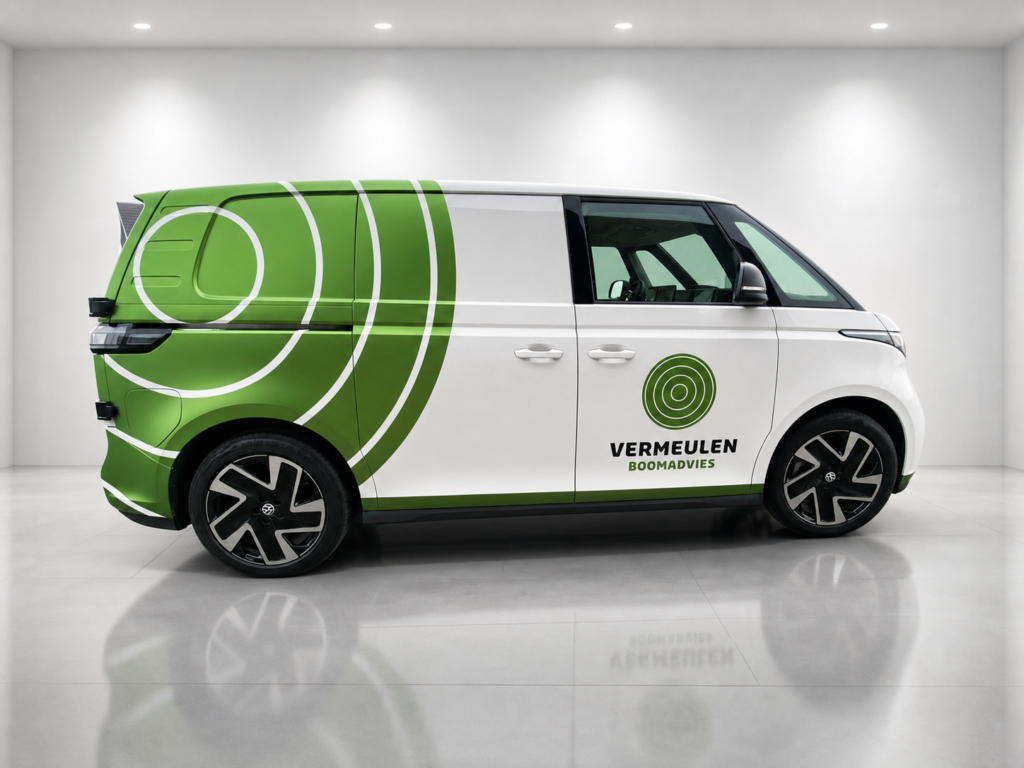 Electrisch voertuigreclame