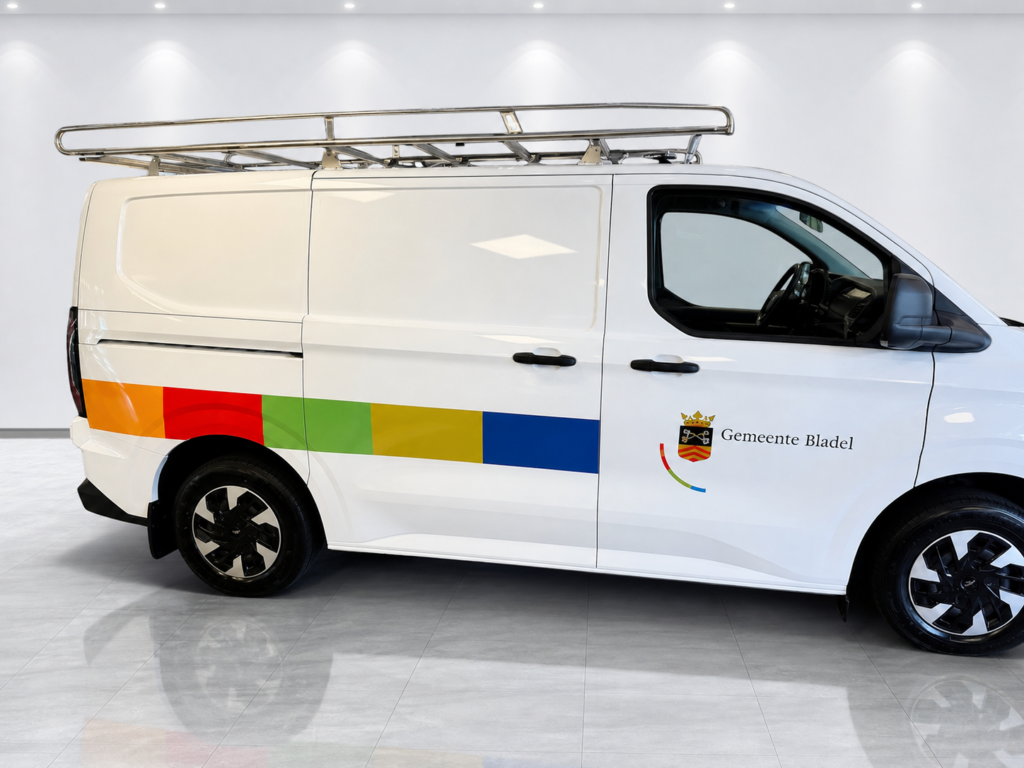 Electrisch voertuigreclame